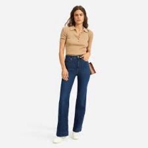 Everlane Modern Flare in Dark Denim, Size 31 EUC